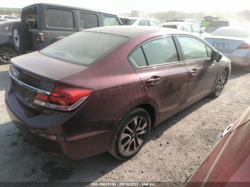 2014 HONDA CIVIC SEDAN EX - 19XFB2F84EE017329