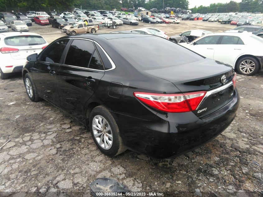 2015 TOYOTA CAMRY XLE/SE/LE/XSE - 4T4BF1FK6FR480781