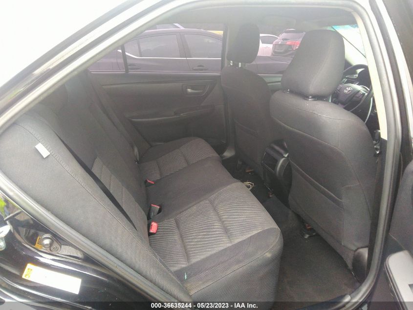 2015 TOYOTA CAMRY XLE/SE/LE/XSE - 4T4BF1FK6FR480781