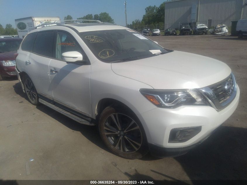 2017 NISSAN PATHFINDER PLATINUM - 5N1DR2MM3HC637762