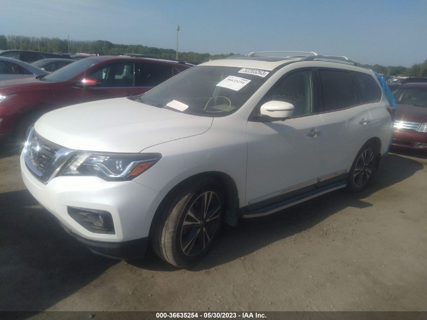 2017 NISSAN PATHFINDER PLATINUM - 5N1DR2MM3HC637762