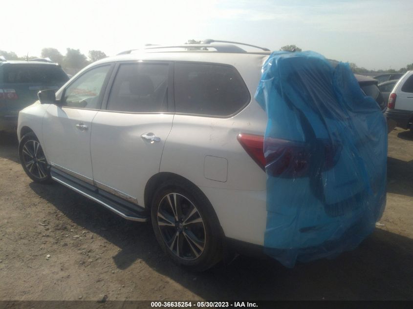 2017 NISSAN PATHFINDER PLATINUM - 5N1DR2MM3HC637762