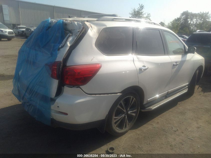 2017 NISSAN PATHFINDER PLATINUM - 5N1DR2MM3HC637762