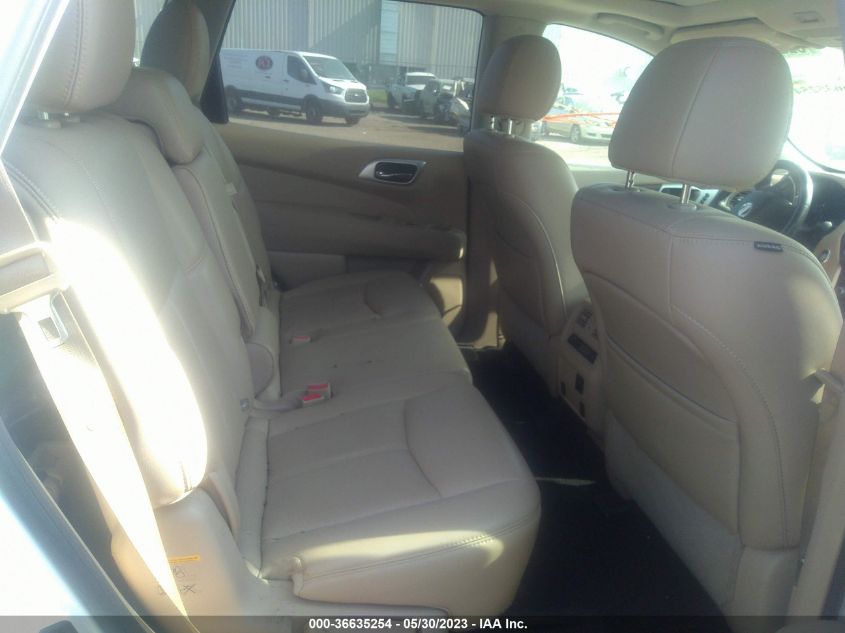 2017 NISSAN PATHFINDER PLATINUM - 5N1DR2MM3HC637762