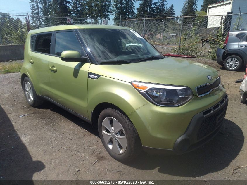 2016 KIA SOUL BASE - KNDJN2A26G7847172