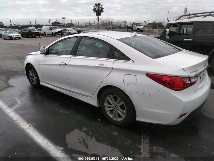 2014 HYUNDAI SONATA GLS - 5NPEB4AC3EH907612