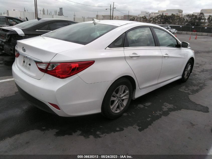 2014 HYUNDAI SONATA GLS - 5NPEB4AC3EH907612