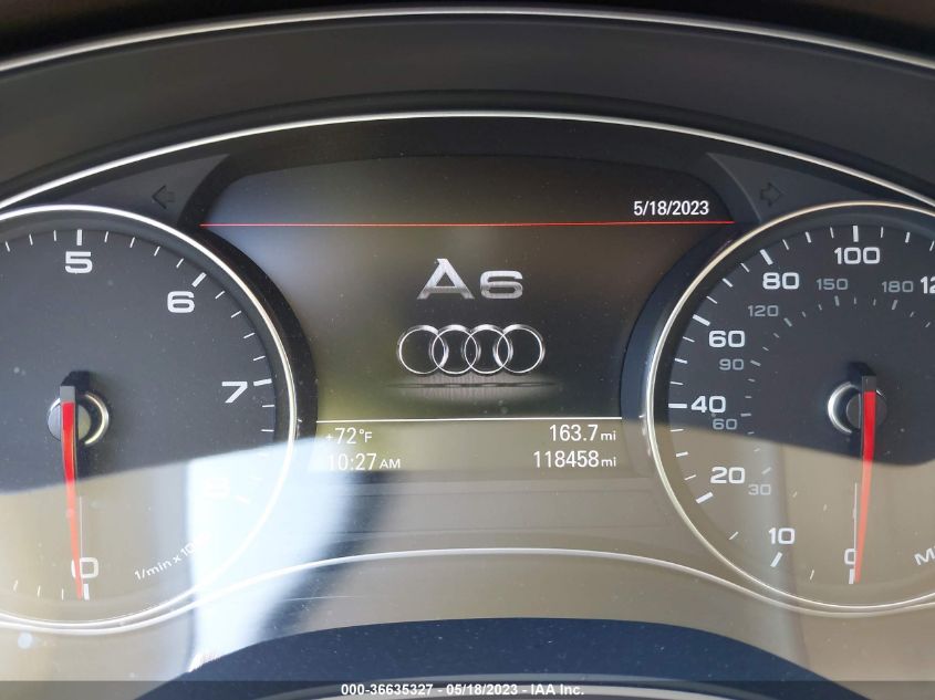 2014 AUDI A6 2.0T PREMIUM PLUS - WAUGFAFC1EN035044