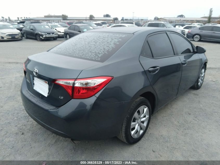 2016 TOYOTA COROLLA LE - 5YFBURHE2GP499997
