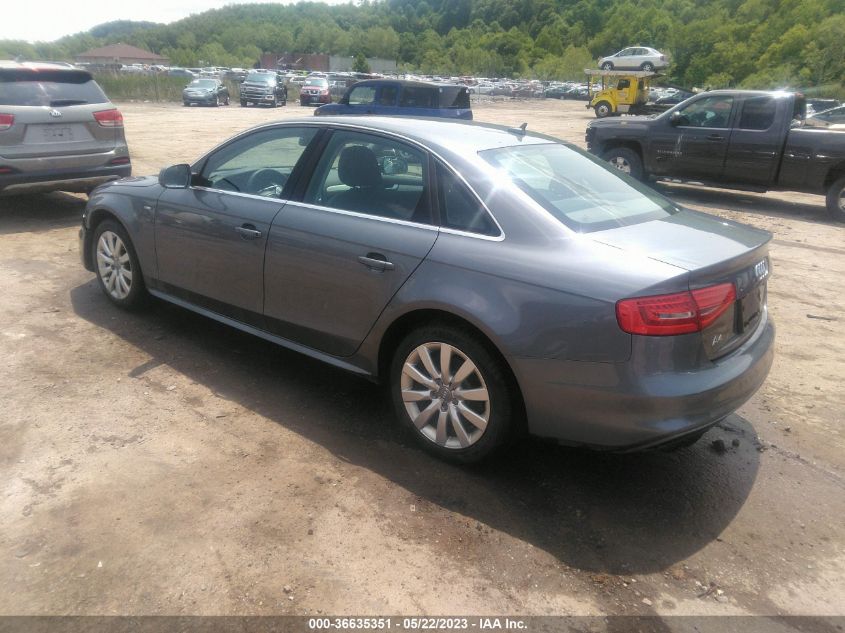 2015 AUDI A4 PREMIUM - WAUAFAFL6FN026010