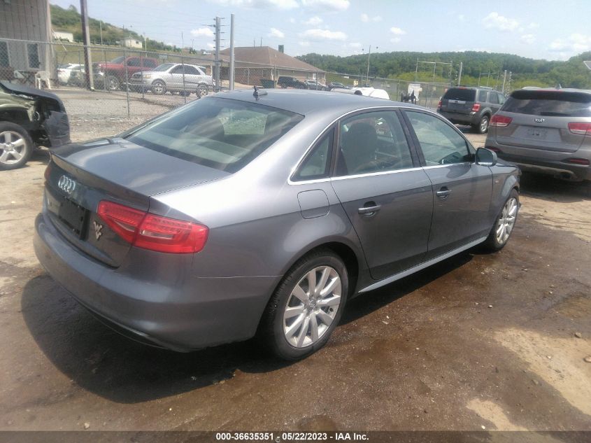 2015 AUDI A4 PREMIUM - WAUAFAFL6FN026010