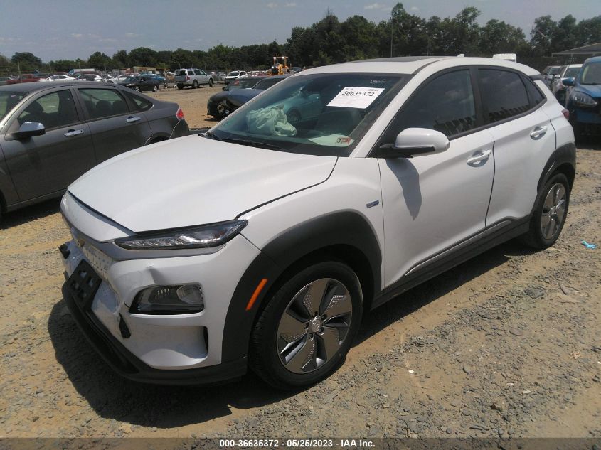 2020 HYUNDAI KONA EV LIMITED KM8K33AG9LU069095