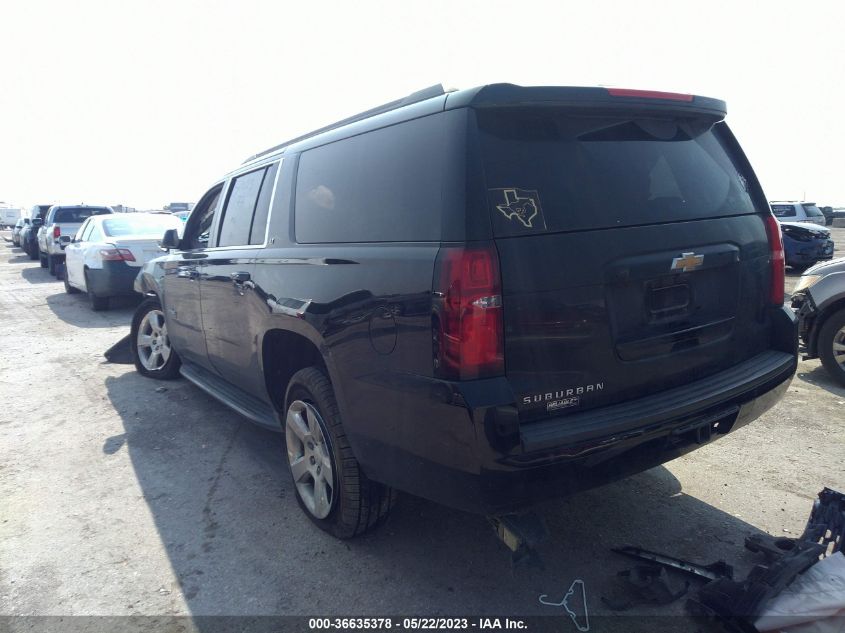 2015 CHEVROLET SUBURBAN LT - 1GNSCJKC7FR740511