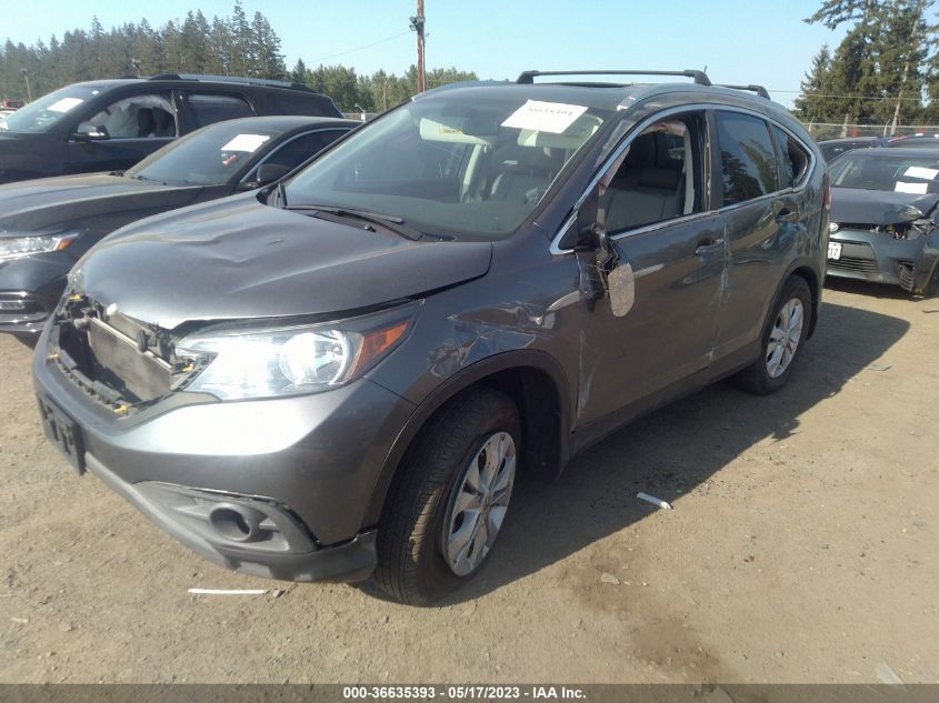 2014 HONDA CR-V EX-L - 2HKRM4H73EH704000