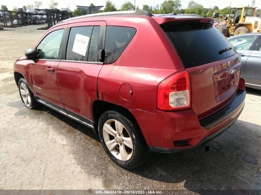 2013 JEEP COMPASS LATITUDE - 1C4NJCEB5DD251013
