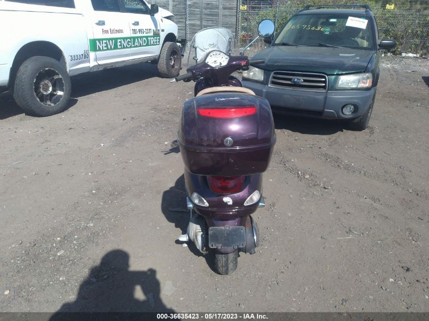 2007 VESPA LX 150 - ZAPM448F275009462