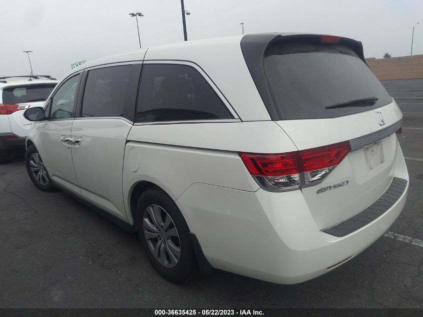 2015 HONDA ODYSSEY EX-L - 5FNRL5H67FB016680