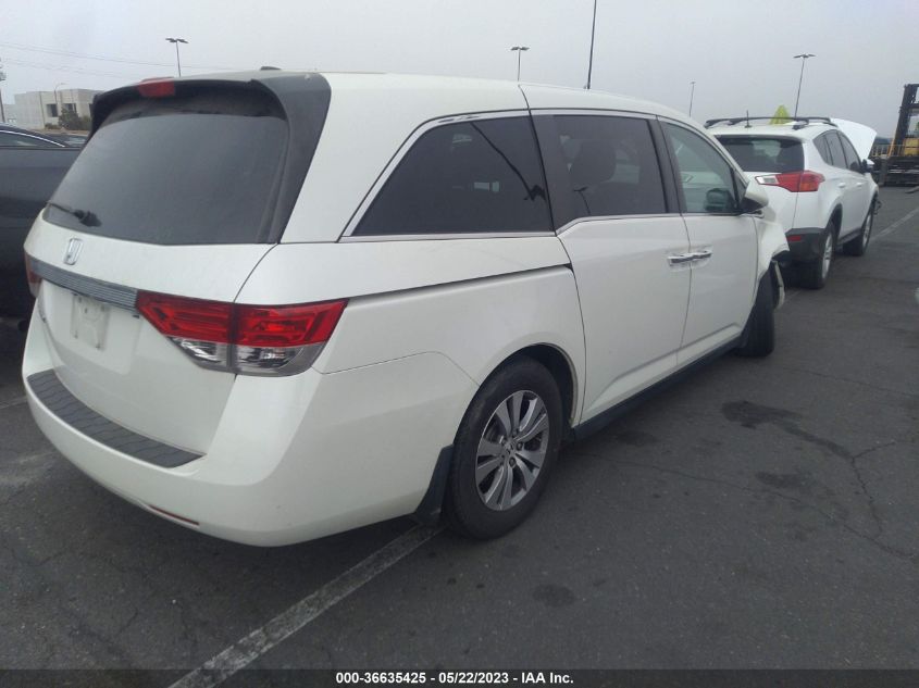 2015 HONDA ODYSSEY EX-L - 5FNRL5H67FB016680