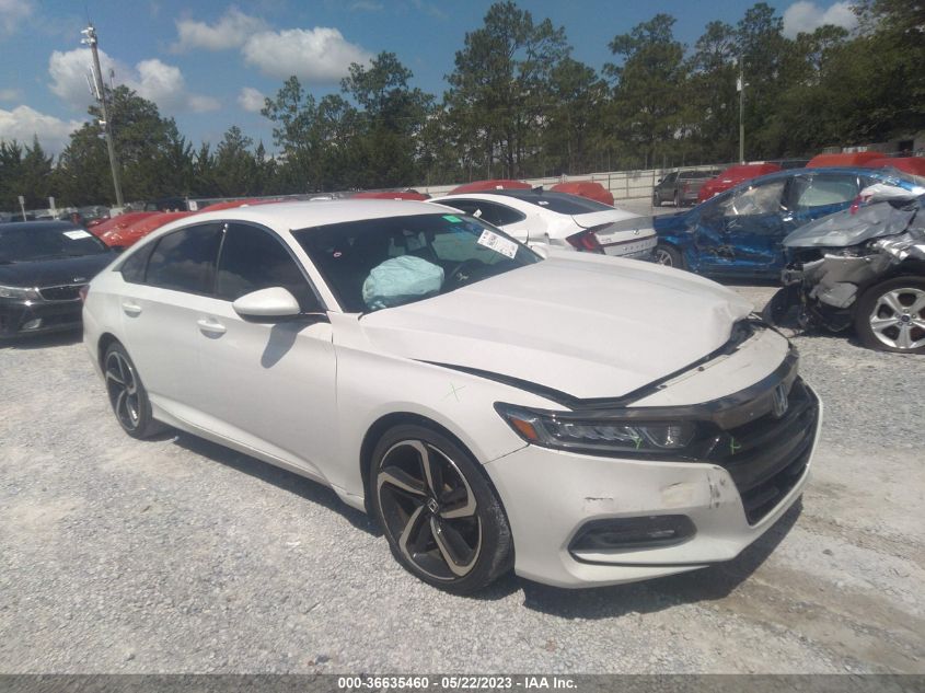 2020 HONDA ACCORD SEDAN SPORT - 1HGCV1F30LA116188