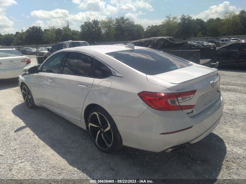2020 HONDA ACCORD SEDAN SPORT - 1HGCV1F30LA116188