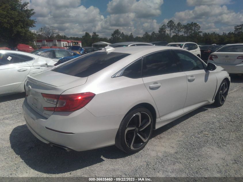 2020 HONDA ACCORD SEDAN SPORT - 1HGCV1F30LA116188