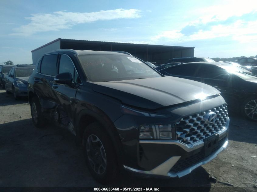 2023 HYUNDAI SANTA FE HYBRID BLUE - 5NMS2DA11PH001833