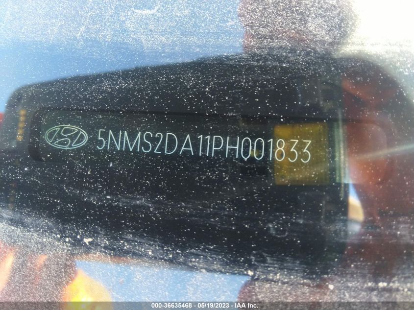 2023 HYUNDAI SANTA FE HYBRID BLUE - 5NMS2DA11PH001833