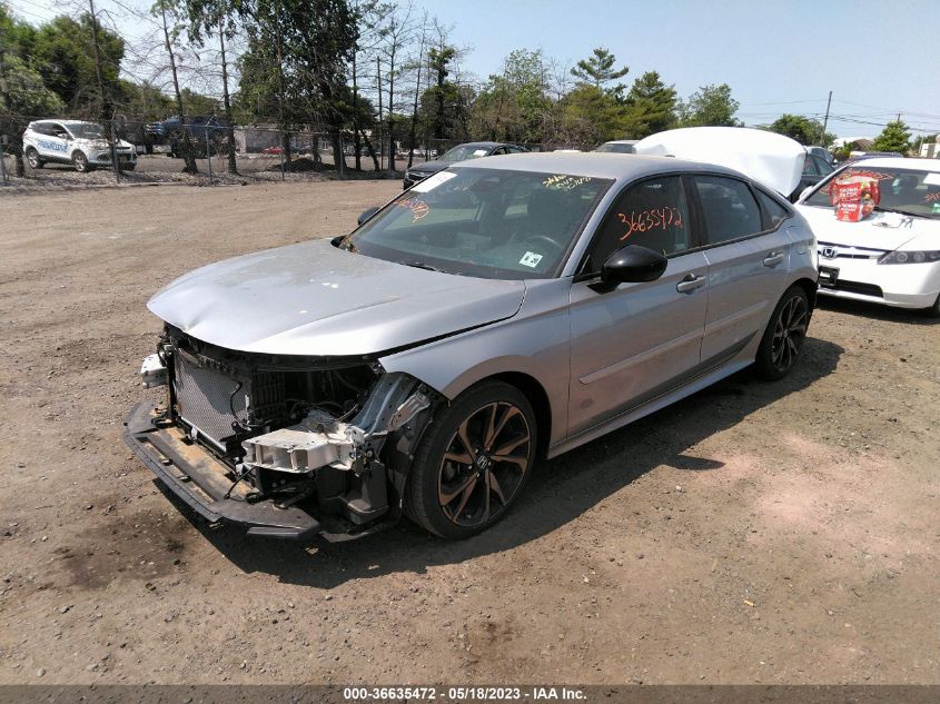 2022 HONDA CIVIC SEDAN SPORT - 2HGFE2F50NH505874