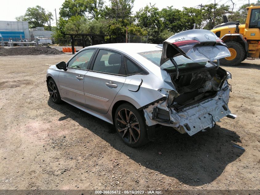 2022 HONDA CIVIC SEDAN SPORT - 2HGFE2F50NH505874