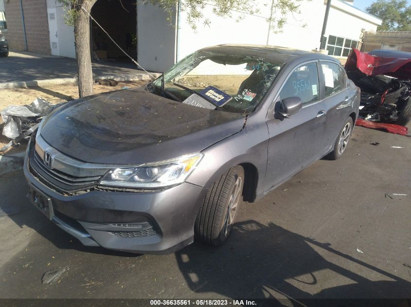 2017 HONDA ACCORD SEDAN EX - 1HGCR2F71HA291909