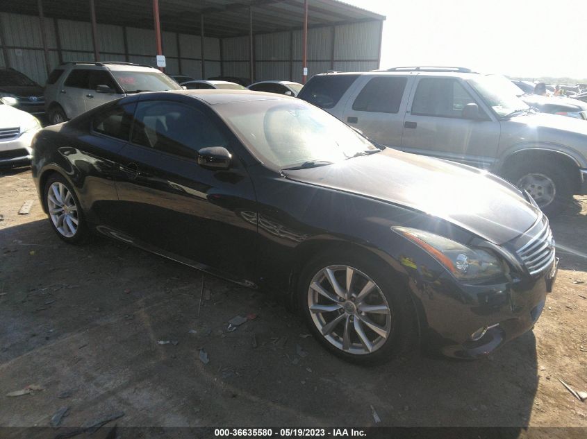 2013 INFINITI G37 COUPE JOURNEY - JN1CV6EK6DM923175