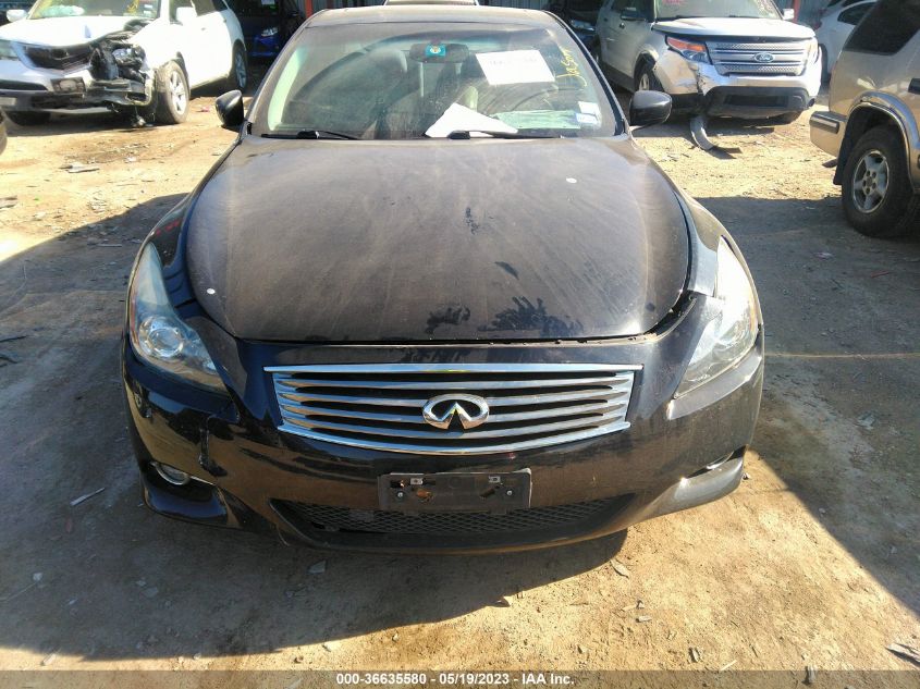 2013 INFINITI G37 COUPE JOURNEY JN1CV6EK6DM923175