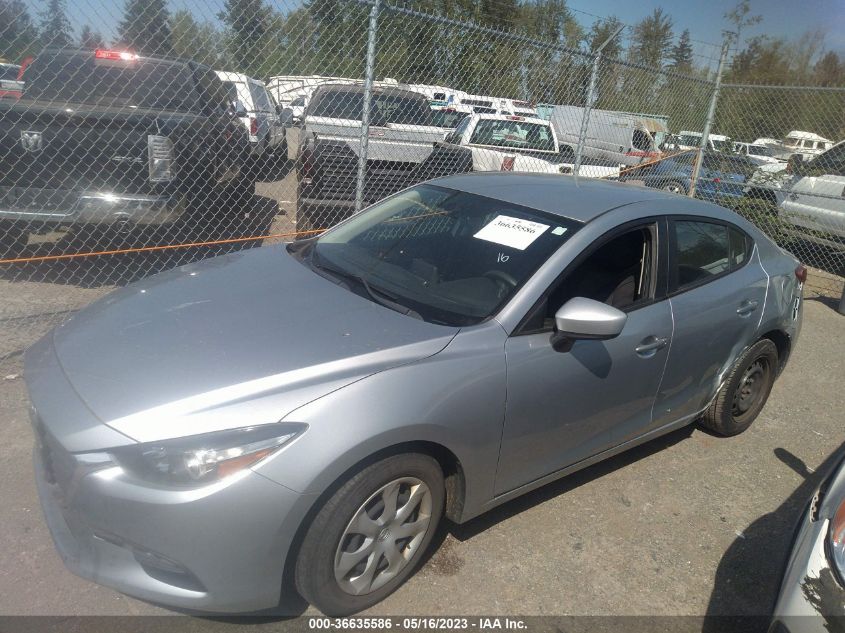 2017 MAZDA MAZDA3 4-DOOR SPORT 3MZBN1U71HM114201