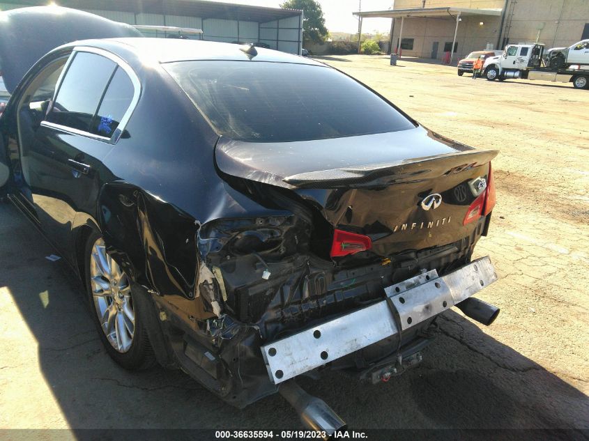 2013 INFINITI G37 SEDAN JOURNEY JN1CV6AP3DM718995