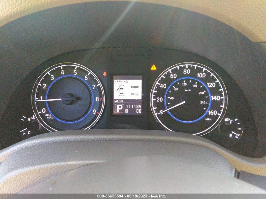 2013 INFINITI G37 SEDAN JOURNEY JN1CV6AP3DM718995