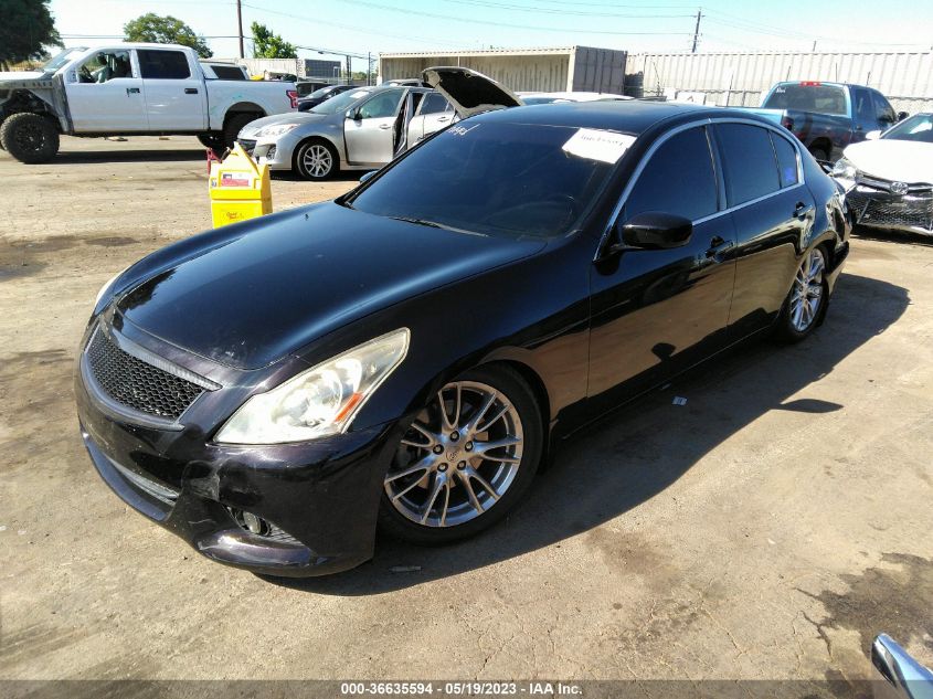2013 INFINITI G37 SEDAN JOURNEY JN1CV6AP3DM718995