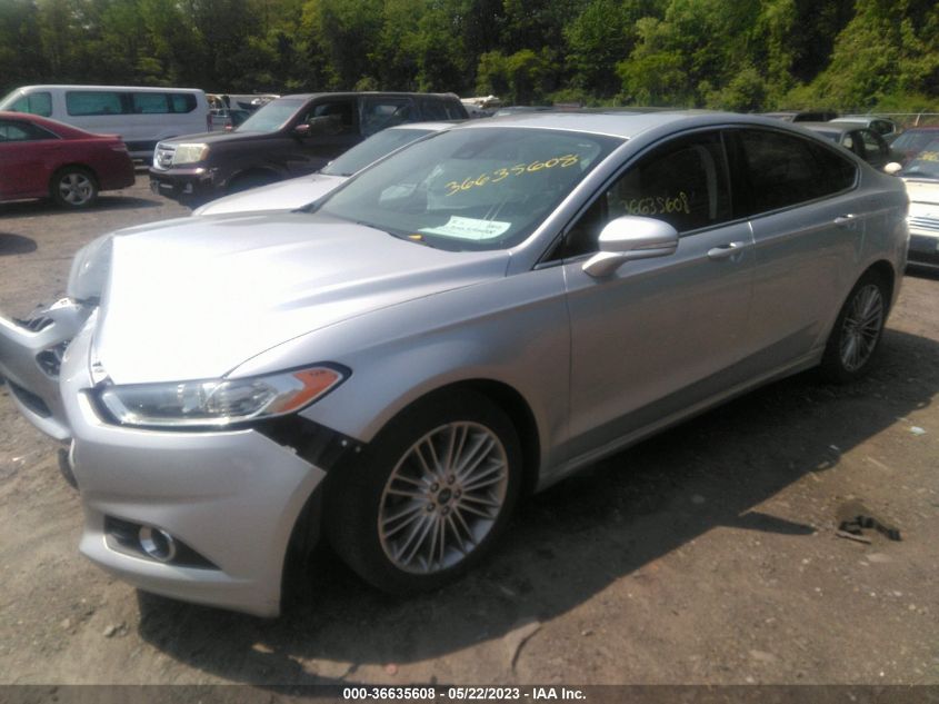 2016 FORD FUSION SE - 3FA6P0HD5GR271634