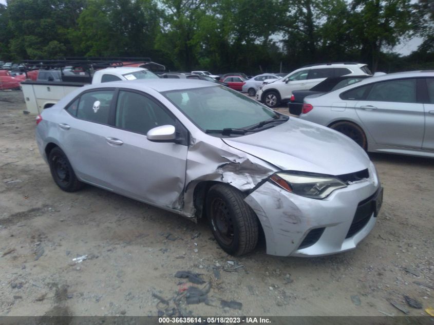 2014 TOYOTA COROLLA L/LE/S/S PLUS/LE PLUS - 2T1BURHE2EC103208