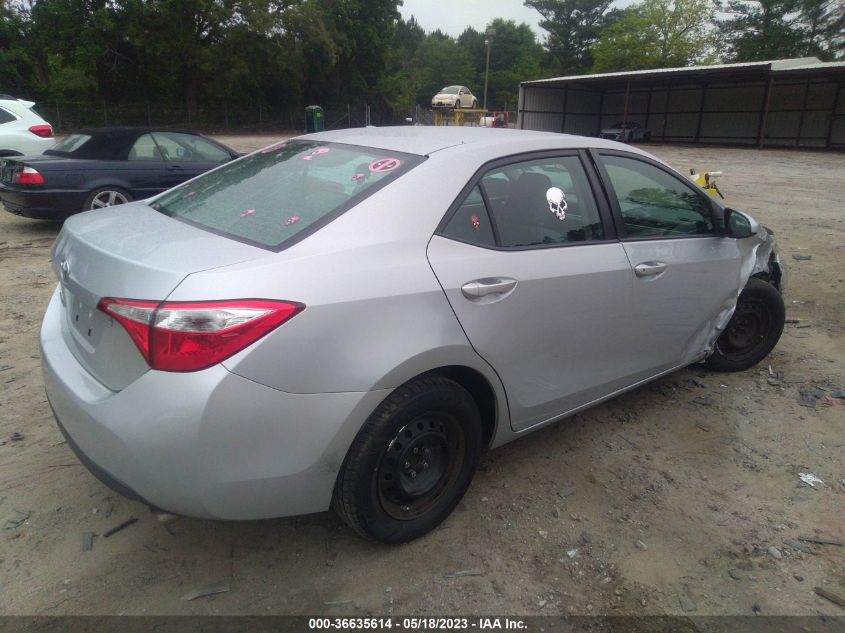 2014 TOYOTA COROLLA L/LE/S/S PLUS/LE PLUS - 2T1BURHE2EC103208