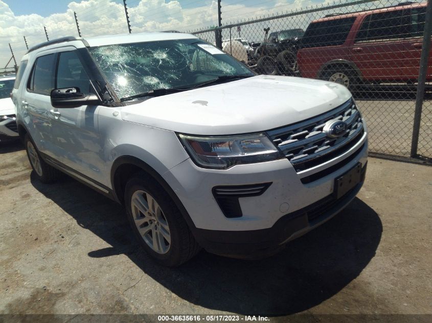 2018 FORD EXPLORER XLT - 1FM5K8D86JGC65458
