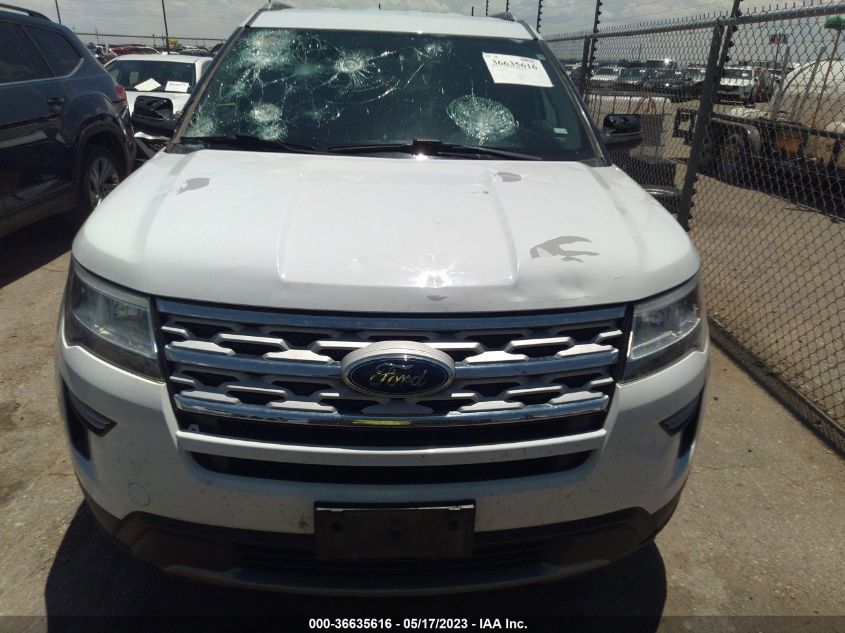 2018 FORD EXPLORER XLT - 1FM5K8D86JGC65458