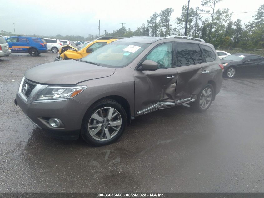 2013 NISSAN PATHFINDER PLATINUM - 5N1AR2MN8DC683948