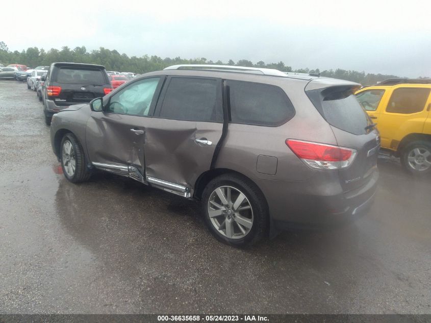 2013 NISSAN PATHFINDER PLATINUM - 5N1AR2MN8DC683948