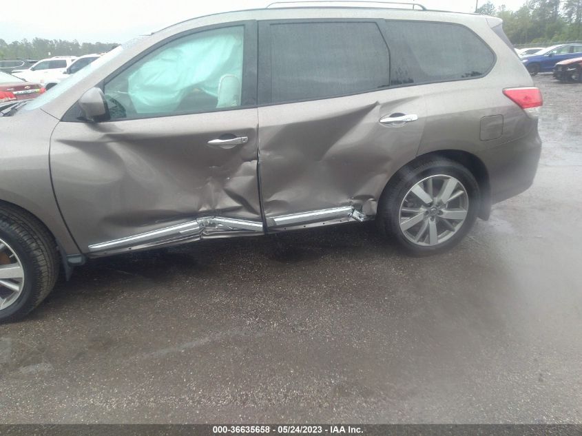 2013 NISSAN PATHFINDER PLATINUM - 5N1AR2MN8DC683948