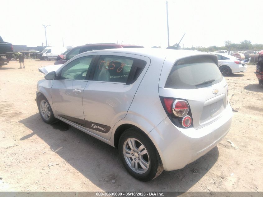 2015 CHEVROLET SONIC LT - 1G1JC6SH7F4190858