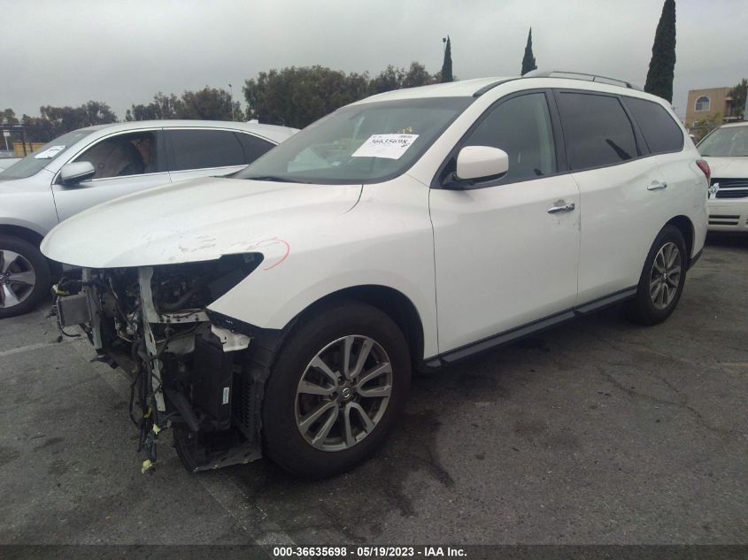 2015 NISSAN PATHFINDER SV - 5N1AR2MN9FC657541
