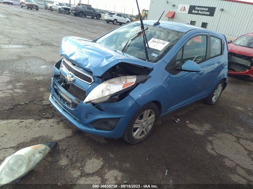 2014 CHEVROLET SPARK LS - KL8CB6S95EC433253