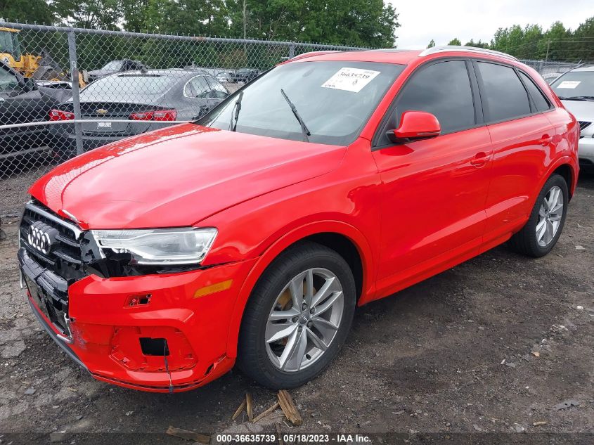 2017 AUDI Q3 PREMIUM - WA1ECCFS5HR010015