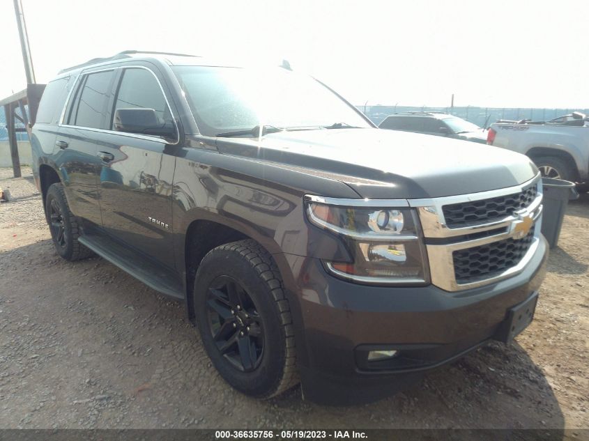 2017 CHEVROLET TAHOE LT - 1GNSKBKC9HR116320