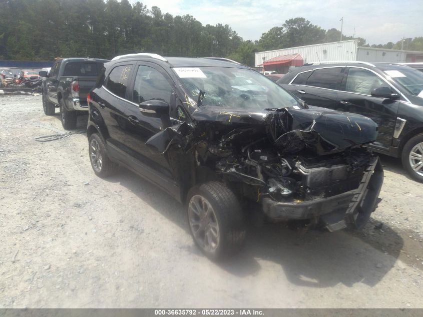 2020 FORD ECOSPORT TITANIUM - MAJ6S3KL4LC343996